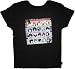 Emily the Strange juniors women's Strange Girls Comic Faces shirt Black