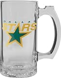 Dallas Stars Beer Mug: 3D Logo Glass Tankard