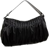 SR SQUARED by Sondra Roberts Satin Nylon Hobo
