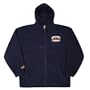 OCC - Crest Navy Polar Fleece Zip Hoodie - X-Large