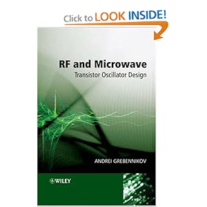 RF and Microwave Transistor Oscillator Design [Hardcover]