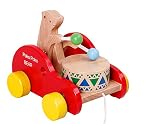 Holz Trommel Xylofon Nachziehspielzeug Holzspielzeug Musikinstrument Baby - Bär -