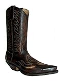 Sendra Python Cowboystiefel 4250 marron, Schuhgröße:EUR 43