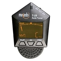 Musedo Clip-On Chromatic Auto-Tuner, Black