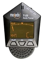 Musedo Clip-On Chromatic Auto-Tuner, Black