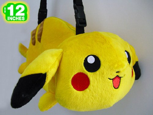 Best Price Pokemon: Cute Plush Pikachu Purse and Bag