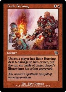 Magic: the Gathering - Book Burning - Judgment