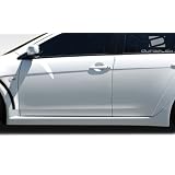 2008-2012 Mitsubishi Lancer Duraflex Evo X Look Side Skirts by DuraFlex