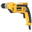 DEWALT DWD110K 8.0 Amp 3/8-Inch VSR Pistol Grip Drill Kit with Keyless Chuck