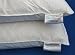 Homescapes, Pair of White Duck FEATHER & DOWN Pillows, (85% FEATHER -15% DOWN)  - Hypoallergenic, Anti Dust Mite, Washable at Home. soft  /  Medium suport Pillows