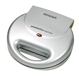 MicromarkOmelette Express Omelette Maker Silver Finish