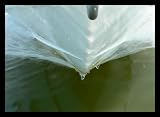 Boat (Breaking Ice, Underwater) Gold Wood-Mounted Art Poster Print - 13