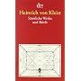 S�mtliche Werke und Briefe: Zweib�ndige Ausgabe in&hellip von Helmut Sembdner