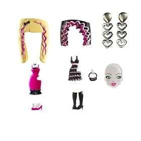 Barbie Girls Glam Gowns Pack - Pink and Black by Mattel