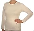 Cuddl Duds Ladies 'Microwear' Microfiber V-Neck Long Sleeve Top