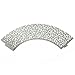 Baloray Filigree Little Vine Lace Laser Cut Cupcake Wrapper Liner Baking Cup Muffin Case Trays Wedding Birthday Party Decoration (Grey, 12)