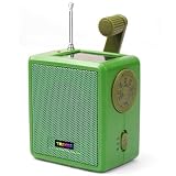 Solar Power/Wind-Up AM/FM Radio Rechargeable Portable