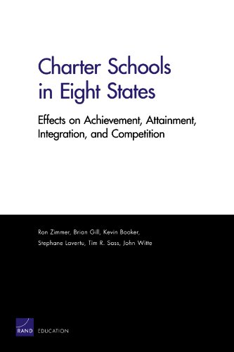 charter schools in eight states effects on achievement attainment integration and competition