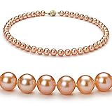 PearlsOnly Pink 7-8mm AAA Freshwater Pearl Necklace