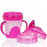 Vital Baby 3-Stage Trainer Cup (Pink, 200ml)
