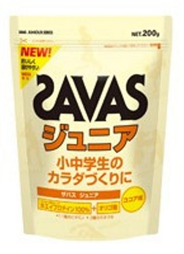 ザバス(SAVAS) ジュニアプロテイン ココア味 200g