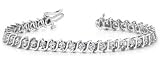 Ladies 2CT White Gold Diamond Tennis Bracelet