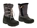 WOMENS SNOW WINTER FUR LINED SKI MOON JOGGER MUCKER YETI BOOTS LADIES UNISEX WARM NON SLIP SHOES SILVER GREY SIZES UK 3 - 8