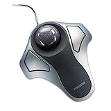 Kensington Optical Orbit Trackball Mouse Two-Button Black/Silver precise tr ....