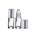 Perfume Studio 5 ml Metal Ball Roll On Bottles (3, Silver Cap)