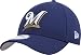 New Era Milwaukee Brewers Youth Pinch Hitter Wool Replica Adjustable Cap (Navy)
