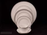 Vera Wang China Grosgrain Platinum 5 Pc Place Setting(s) W/ Bonus Soup
