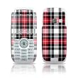Red Plaid Design Protective Skin Decal Sticker for LG Rumor Cell Phone