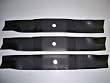 Set of 3, Made In USA Replacement Blades For BobCat Blades Number 112111-02. Also Used On Craftsaman.