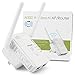 Fulcrum Wireless-N Wi-Fi Range Extender Supports AP, Repeater and Router Mode with Dual External Antennas, Wall Plug, Mode Switch, Power Switch,and more Device Servers