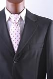 Men's Single Breasted 3 Button Superior 150s Extra Fine Black Dress Suit with Vest