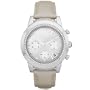DKNY Damen-Armbanduhr Tribeca Chrono Chronograph Quarz Leder NY8585