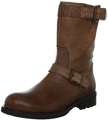 billi bi Copenhagen 1920075, Damen Bikerboots, Braun (camel west 75), EU 38