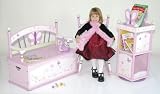 Levels of Discovery Sugar Plum Toy Box Bench