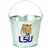 NCAA Louisiana State Fightin Tigers 5-Quart Galvanized Pail