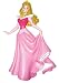 Wallables 3D Wall Décor - Aurora / Sleeping Beauty from Disney Princess, 3-Dimensional Soft Foam Toy Wall Décor, Now with Bonus repositional decals!