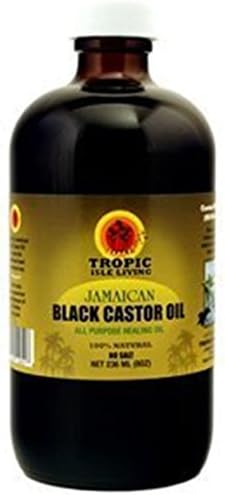 Tropic Isle Living Jamaican Black Castor Oil Hair Growth , 8 Oz