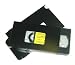 100 VHS Cardboard Slip Sleeves - Black - Bottom Loading with Window - #VHJWBKBOHH (Covers / Boxes / Tapes)