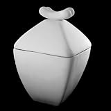 Ceramic Bisque Unpainted Dog Treat Cannister Jar