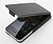 Jntworld (The Thinnest Leather Case in The World) 1mm Edge Thickness Aluminium Coated Pu Leather Case Cover for Apple iPhone 4 4g 4s Black