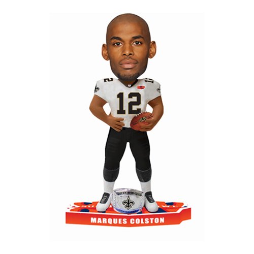 New Orleans Saints Super Bowl XLIV Champions Bobble Head Marques Colston