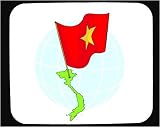 Decorated Mouse Pad with country, Vietnam, international