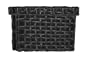 AR Home D?cor Horizontal Wicker Basket for Center Channel Speakers