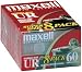 MAXELL UR-60 Blank Audio Cassette Tape (Package of 8)