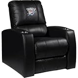 Home Theater Recliner with NBA Oklahoma City Thunder Panel