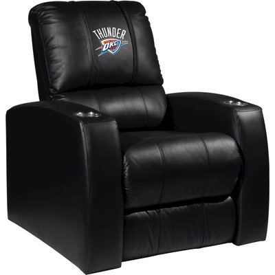 Home Theater Recliner with NBA Logo Panel Team: Oklahoma City Thunder